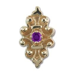 rkfl1 Amethyst Bracelet Slide 